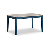 Penrose Navy Blue Extending Rectangular Dining Table from Roseland Furniture