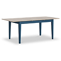 Penrose Navy Blue Extending Rectangular Dining Table from Roseland Furniture