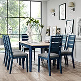 Penrose Ladder Back Dining Chair from Roseland Furniture