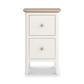 Penrose Narrow Bedside Table from Roseland Furniture