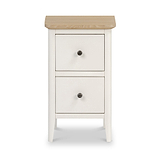 Penrose Narrow Bedside Table from Roseland Furniture