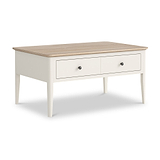 Penrose Coffee Table Coconut White from Roseland Furniture