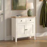 Penrose Coconut White Mini Sideboard from Roseland Furniture