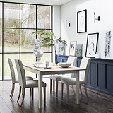 Penrose Extending Rectangular Dining Table from Roseland Furniture