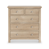 Farrow Oak 2 Over 3 Chest Of Drawers