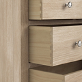 Farrow Oak 6 Drawer Chest