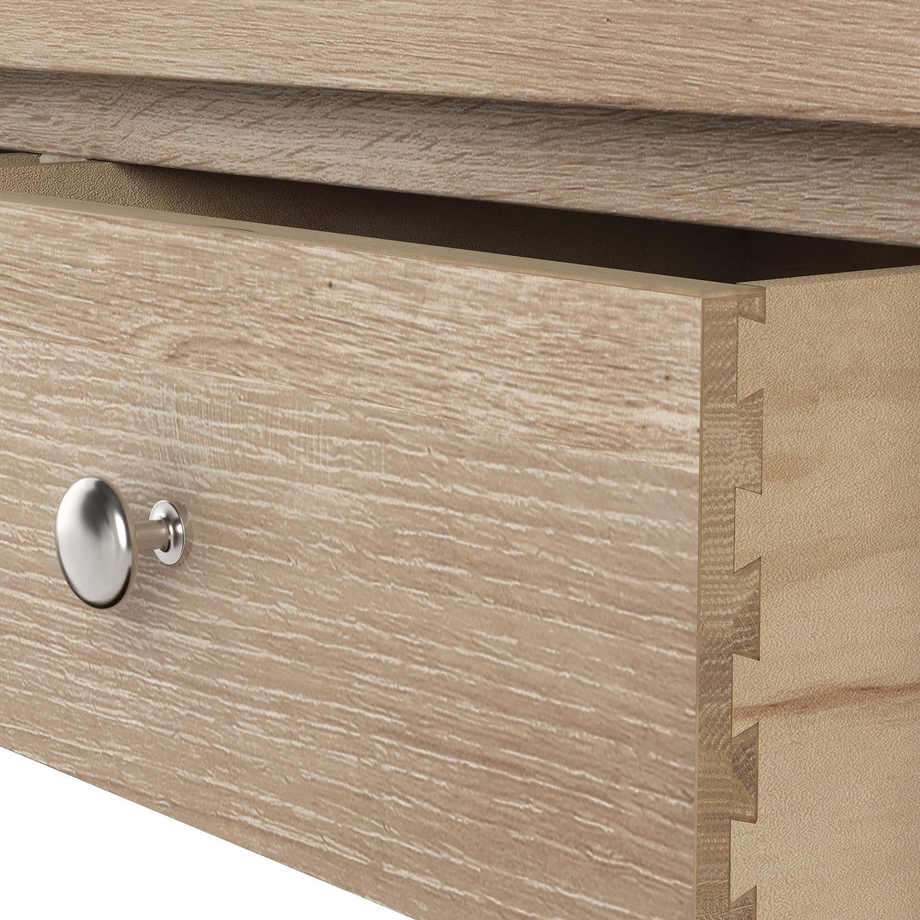 Farrow Oak Double Wardrobe with Drawers