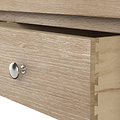 Farrow Oak Triple Wardrobe with Drawers