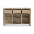 Farrow Oak Large 3 Door Sideboard Cabinet