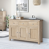 Farrow Oak Large Sideboard Cabinet from Roseland Furniture