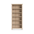 Farrow Oak Large Bookcase with 6 Shelves