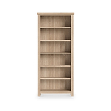 Farrow Oak Large Bookcase with 6 Shelves