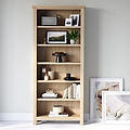 Farrow Oak Large Bookcase from Roseland Furniture