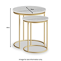 Pimlico Banswara Marble Top from Roseland Furniture