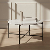 Pimlico-Banswara-Marble-Grey-Round-Coffee-Table from Roseland 