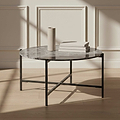 Pimlico-Banswara-Marble-Grey-Round-Coffee-Table from Roseland 