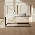 Pimlico-Banswara-Marble-Grey-Rectangular-Coffee-Table from Roseland Furniture