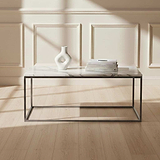Pimlico-Banswara-Marble-Grey-Rectangular-Coffee-Table from Roseland Furniture