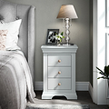 Colette 3 Drawer Bedside Table