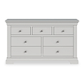 Colette Grey 3 Over 4 Chest Of Drawers from Roseland Furniture