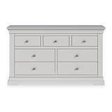 Colette Grey 3 Over 4 Chest Of Drawers from Roseland Furniture