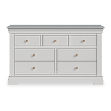 Colette Grey 3 Over 4 Chest Of Drawers from Roseland Furniture