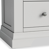 Colette Grey 4 Over 6 Chest Of Drawers from Roseland Furniture