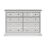Colette Grey 4 Over 6 Chest Of Drawers from Roseland Furniture