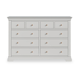 Colette Grey 4 Over 6 Chest Of Drawers from Roseland Furniture