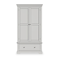 Colette Grey Double Wardrobe Drawer from Roseland Furniture