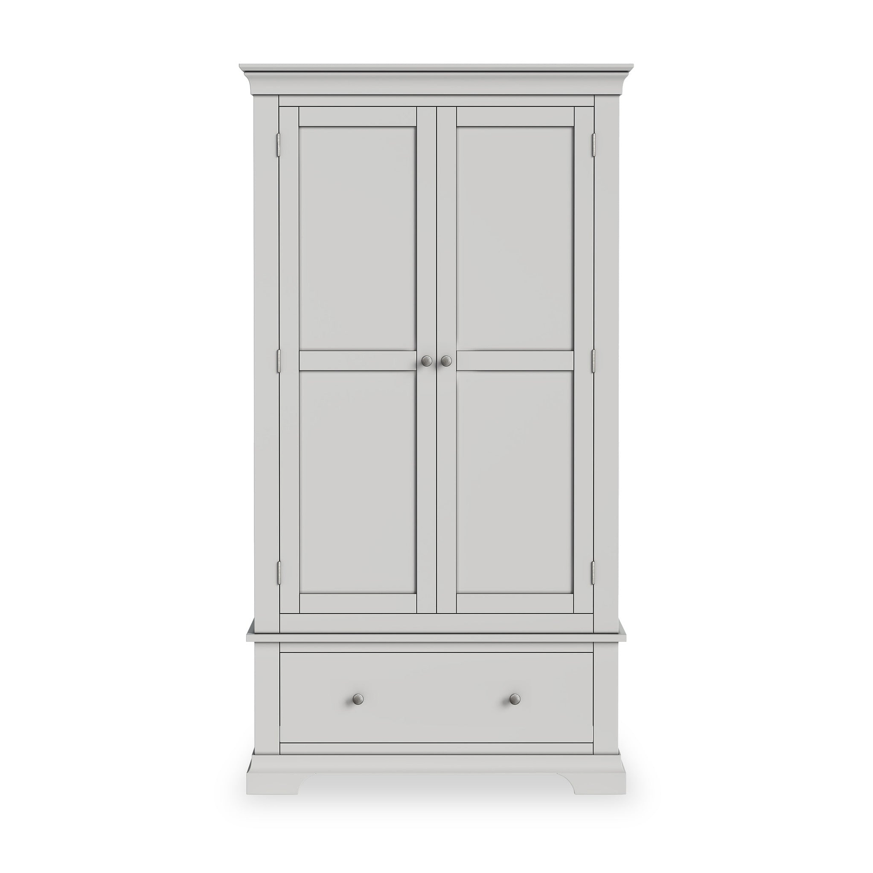 Colette Grey Double Wardrobe Drawer from Roseland Furniture