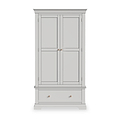 Colette Grey Double Wardrobe Drawer from Roseland Furniture