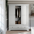Colette Grey Triple Wardrobe Drawer from Roseland Furniture