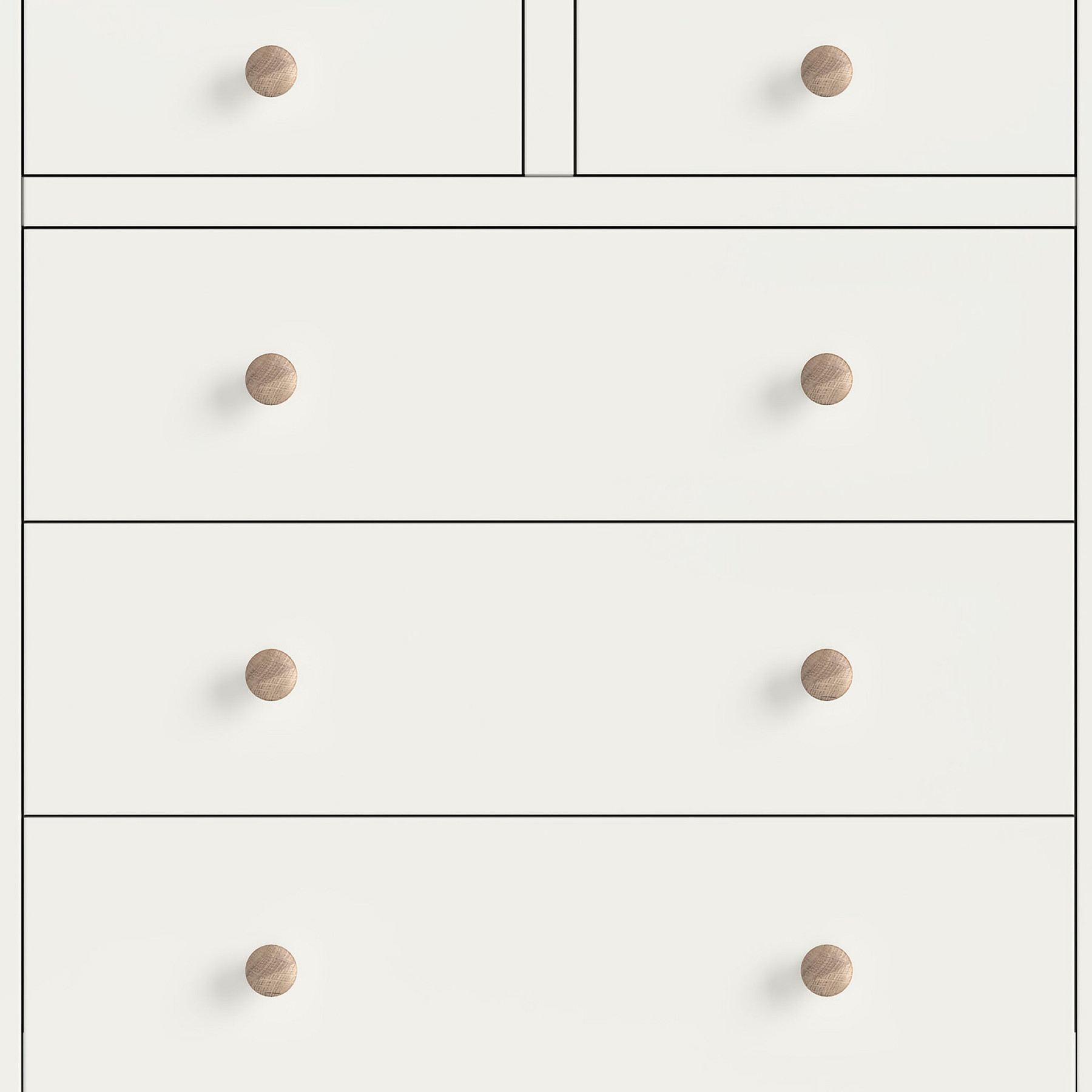 Colette Cream  2 Over 3 Chest Of Drawers from Roseland Furniture