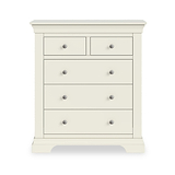 Colette Cream  2 Over 3 Chest Of Drawers from Roseland Furniture