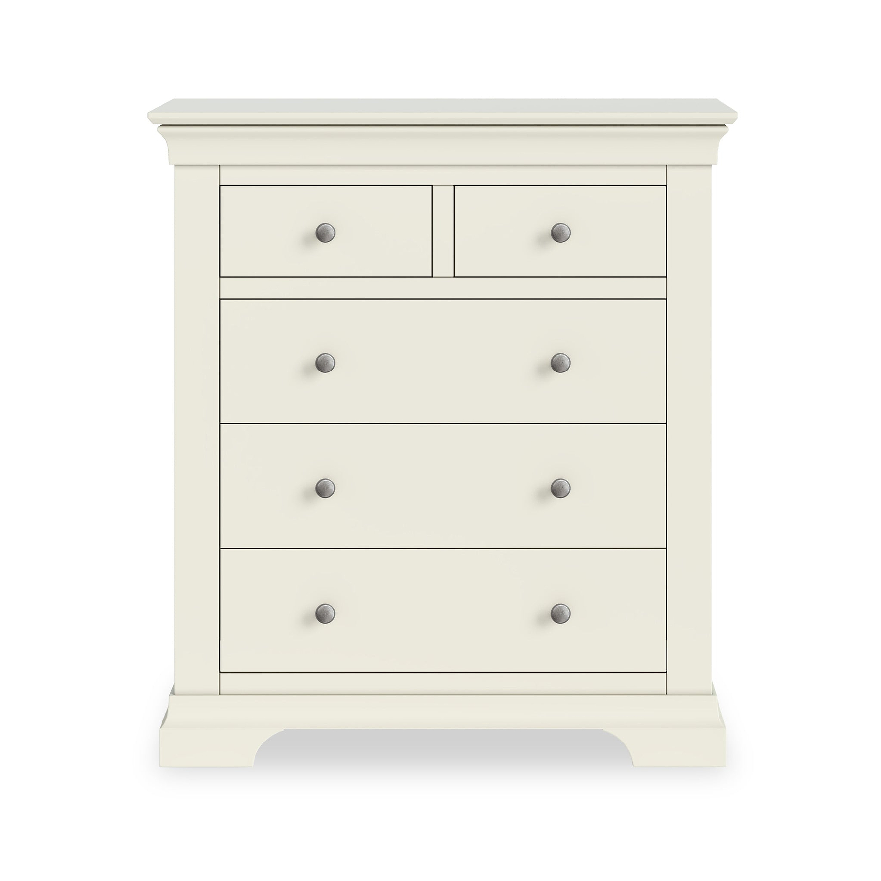 Colette Cream  2 Over 3 Chest Of Drawers from Roseland Furniture