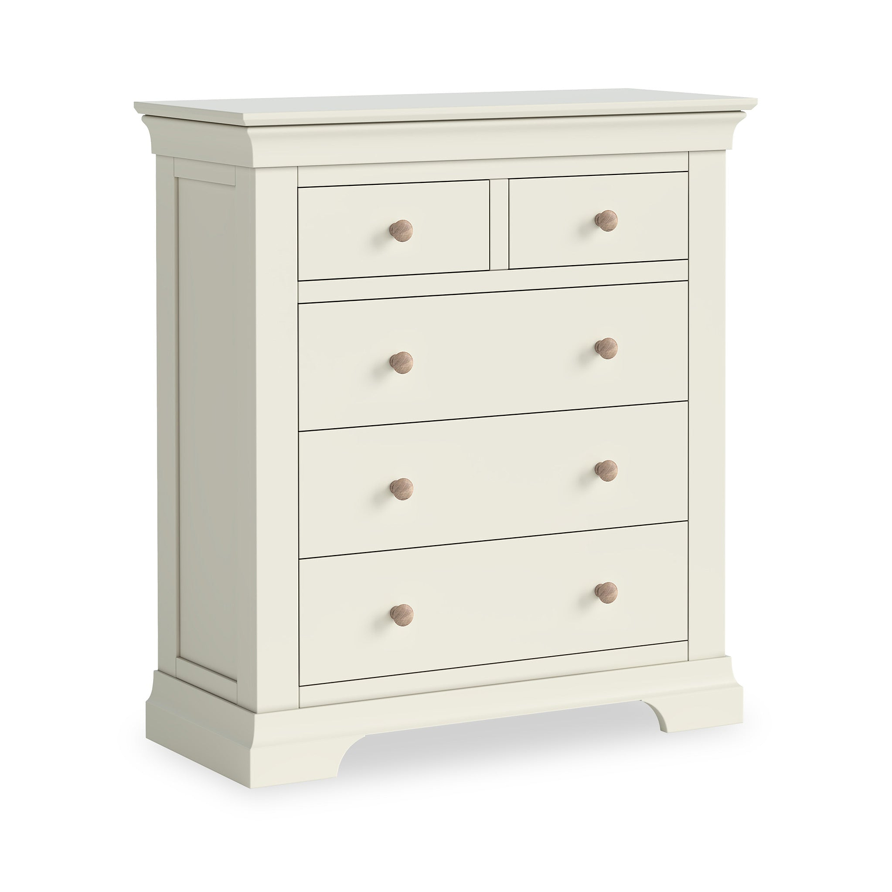 Colette Cream  2 Over 3 Chest Of Drawers from Roseland Furniture