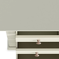 Colette Cream  2 Over 3 Chest Of Drawers from Roseland Furniture