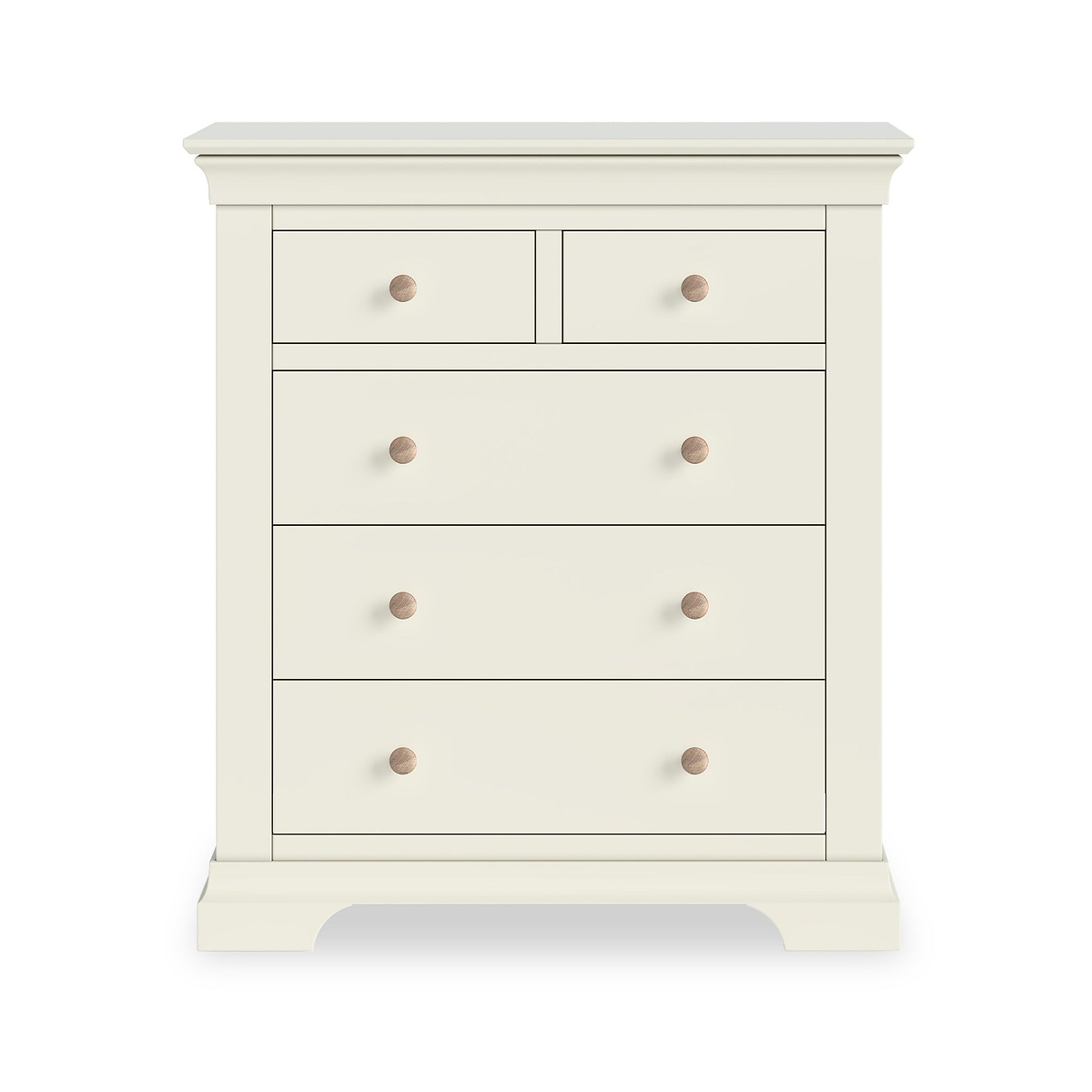 Colette Cream  2 Over 3 Chest Of Drawers from Roseland Furniture