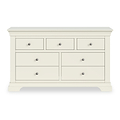 Colette Cream 3 Over 4 Chest Of Drawers from Roseland Furniture