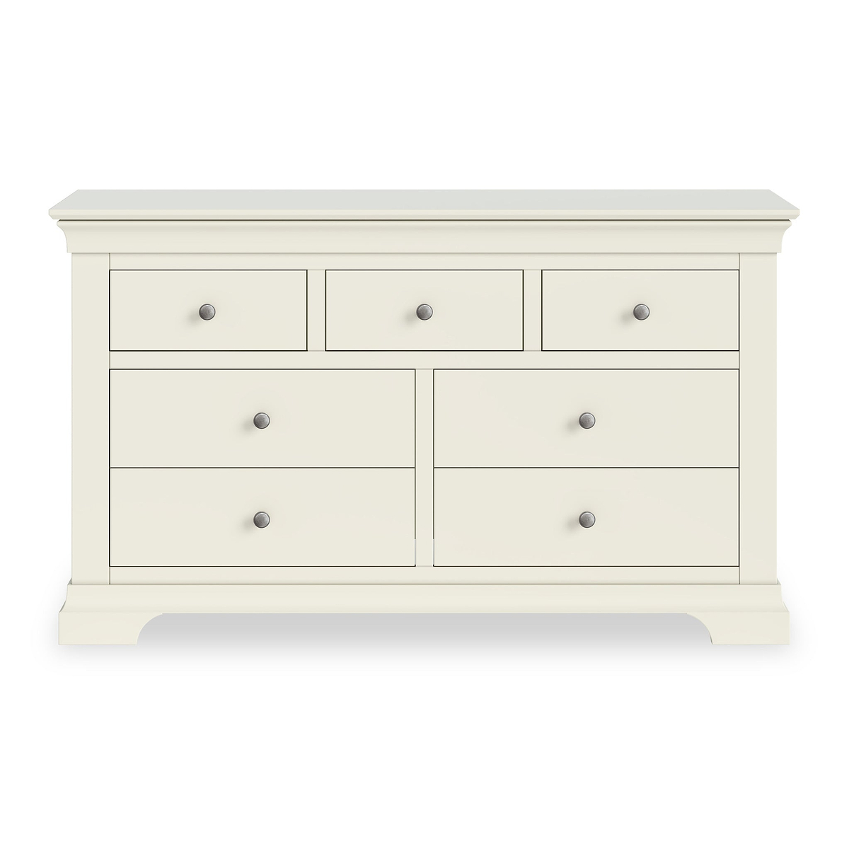 Colette Cream 3 Over 4 Chest Of Drawers from Roseland Furniture