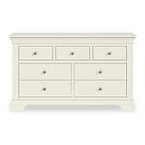 Colette Cream 3 Over 4 Chest Of Drawers from Roseland Furniture