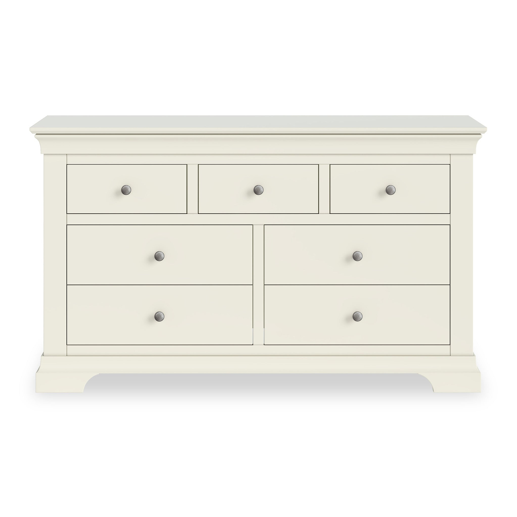 Colette Cream 3 Over 4 Chest Of Drawers from Roseland Furniture
