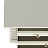 Colette Cream 3 Over 4 Chest Of Drawers from Roseland Furniture
