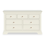 Colette Cream 3 Over 4 Chest Of Drawers from Roseland Furniture