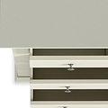Colette Cream 4 Over 6 Chest Of Drawers from Roseland Furniture