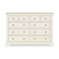 Colette Cream 4 Over 6 Chest Of Drawers from Roseland Furniture