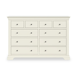 Colette Cream 4 Over 6 Chest Of Drawers from Roseland Furniture