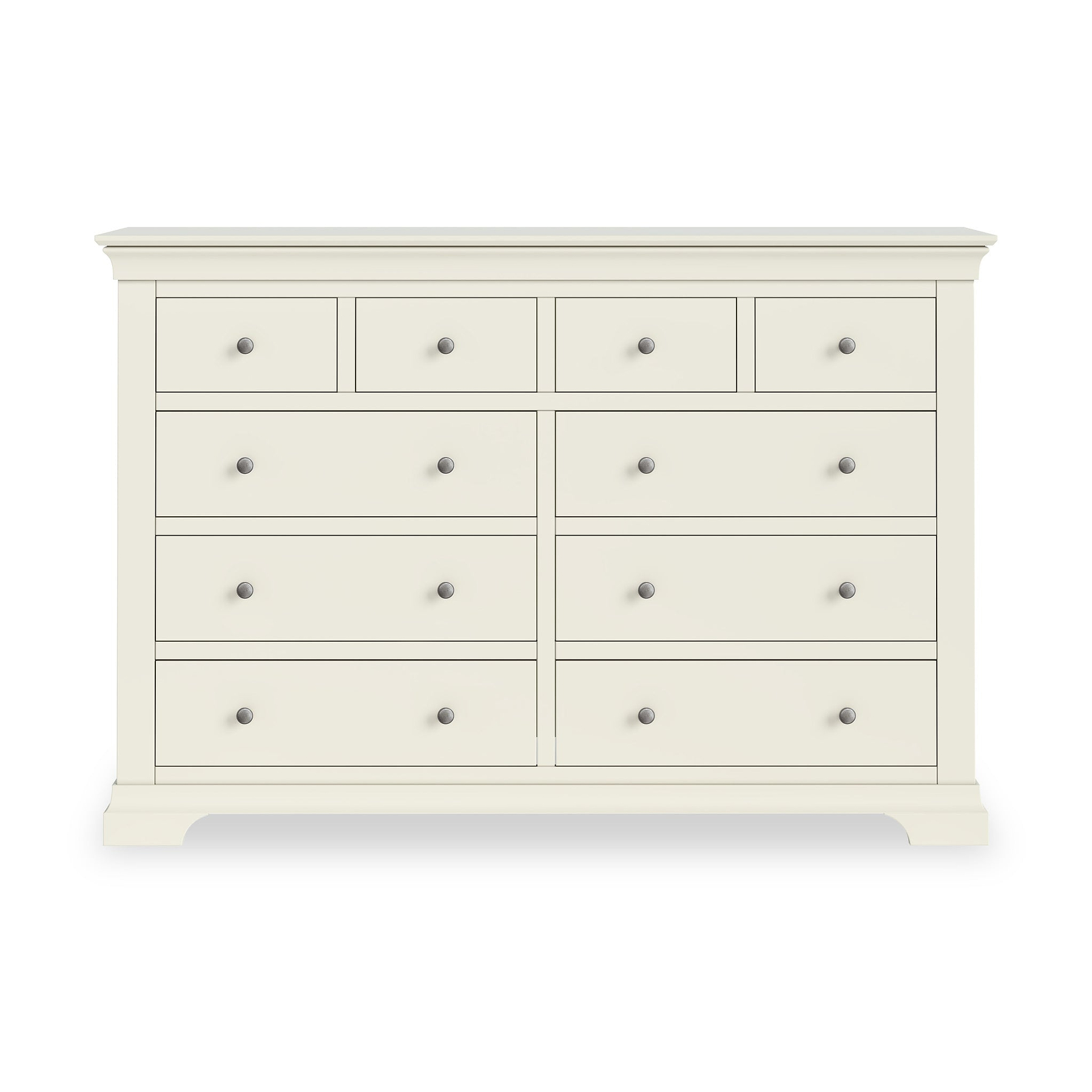 Colette Cream 4 Over 6 Chest Of Drawers from Roseland Furniture