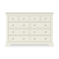 Colette Cream 4 Over 6 Chest Of Drawers from Roseland Furniture